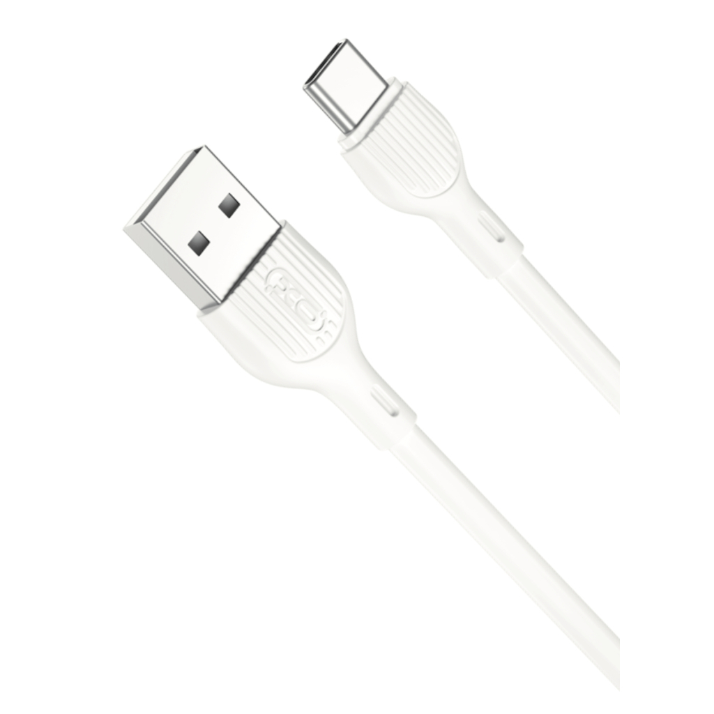 Дата кабель USB 2.0 AM to USB-C 2.0m 2.1A XO (CB-200UC) - фото 1