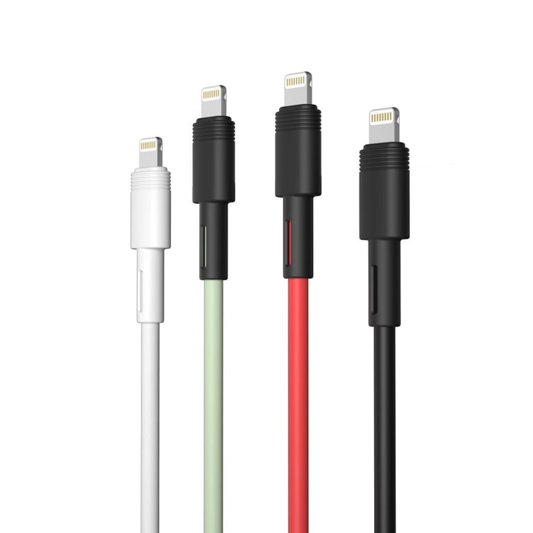 Дата кабель USB 2.0 AM to Lightning 1.0m 5A green XO (NB166-L-1-GR) - фото 5