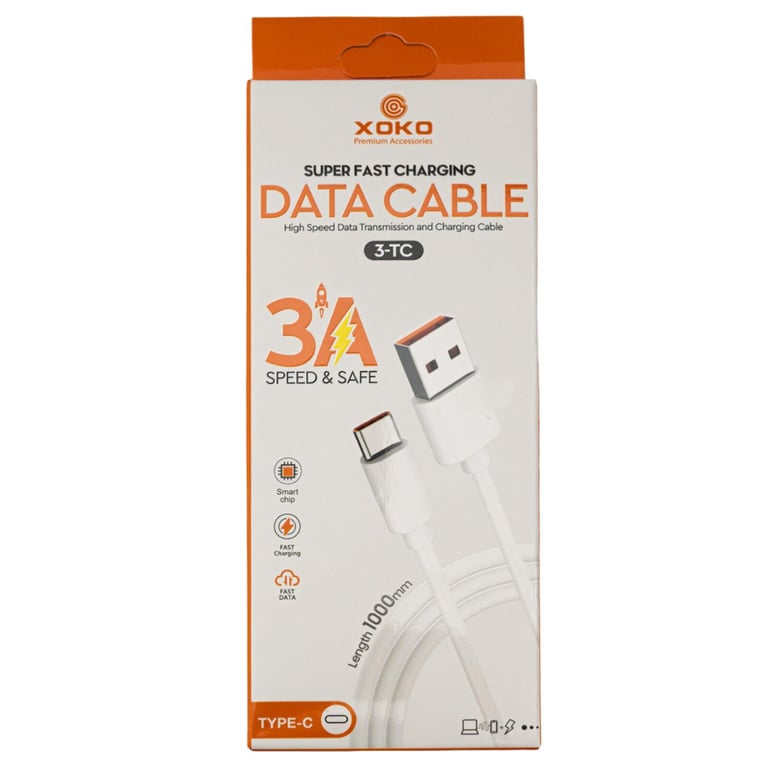 Дата кабель USB 2.0 AM to USB-C 3A XoKo (XK-3-TC) - фото 5