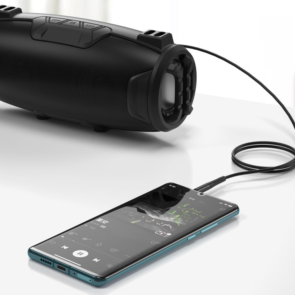 Кабель мультимедійний 3.5mm M to 3.5mm M 1.0m black XO (NBR175A-BK) - фото 4 Кабель мультимедійний 3.5mm M to 3.5mm M 1.0m black XO (NBR175A-BK) - фото 4