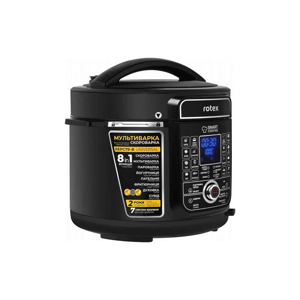 Мультиварка Rotex REPC79-B Universal - фото 7 Мультиварка Rotex REPC79-B Universal - фото 7