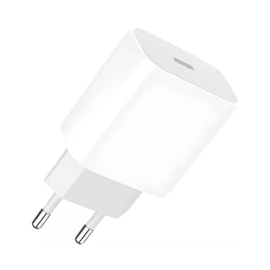 Зарядний пристрій Denmen USB-C PD20W 3.6A white (DM-DC06-WH)