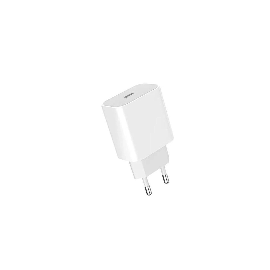 Зарядний пристрій Denmen USB-C PD20W 3.6A + cable USB-C to USB-C white (DM-DC06T-WH) - фото 4 Зарядний пристрій Denmen USB-C PD20W 3.6A + cable USB-C to USB-C white (DM-DC06T-WH) - фото 4