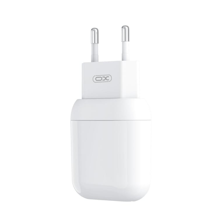Зарядний пристрій XO 2xUSB 2.4A + cable USB to Lightning white (L78-L-WH) - фото 2