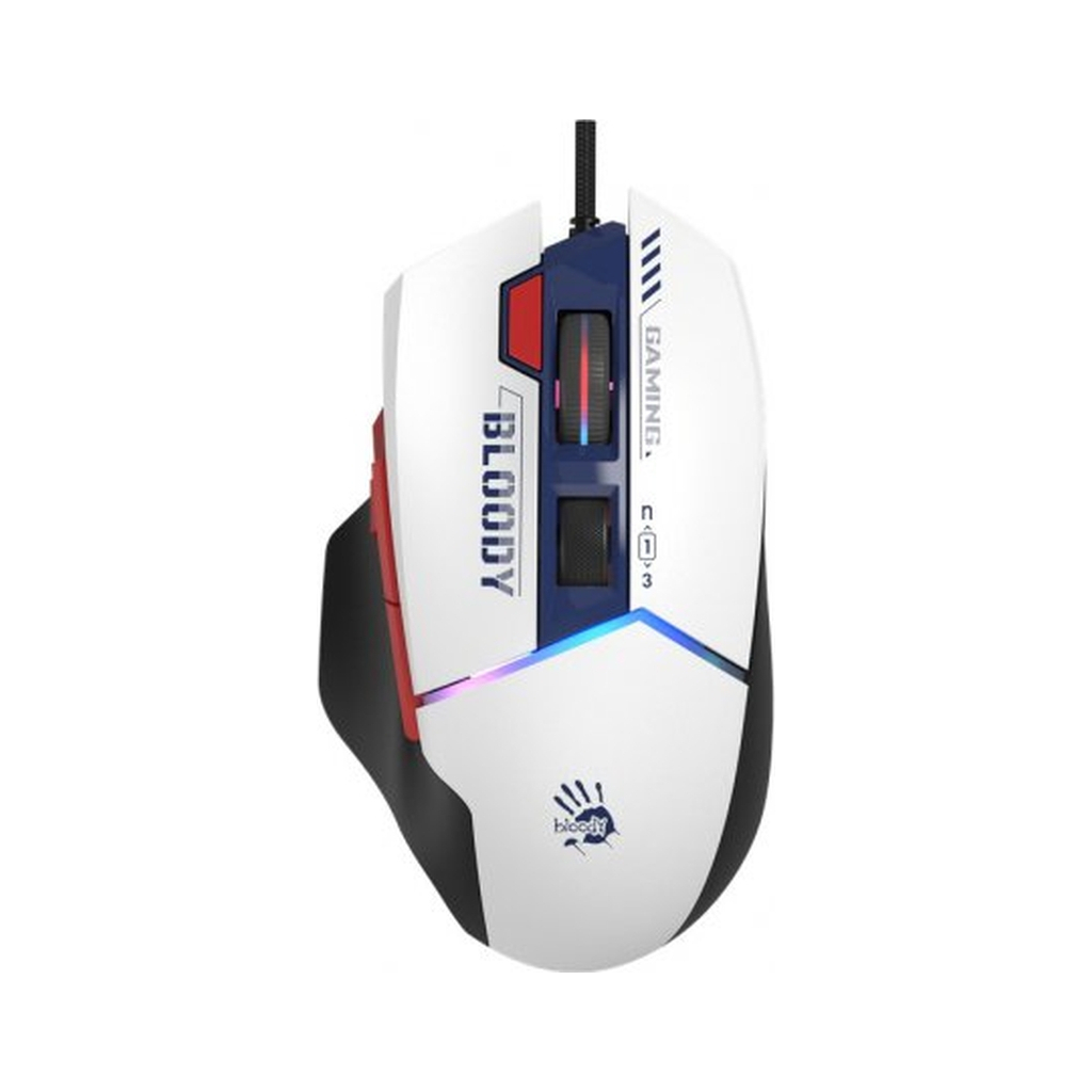 Мишка A4Tech Bloody W95 Ultra USB White/Black (4711421002325) - фото 1 Мишка A4Tech Bloody W95 Ultra USB White/Black (4711421002325) - фото 1