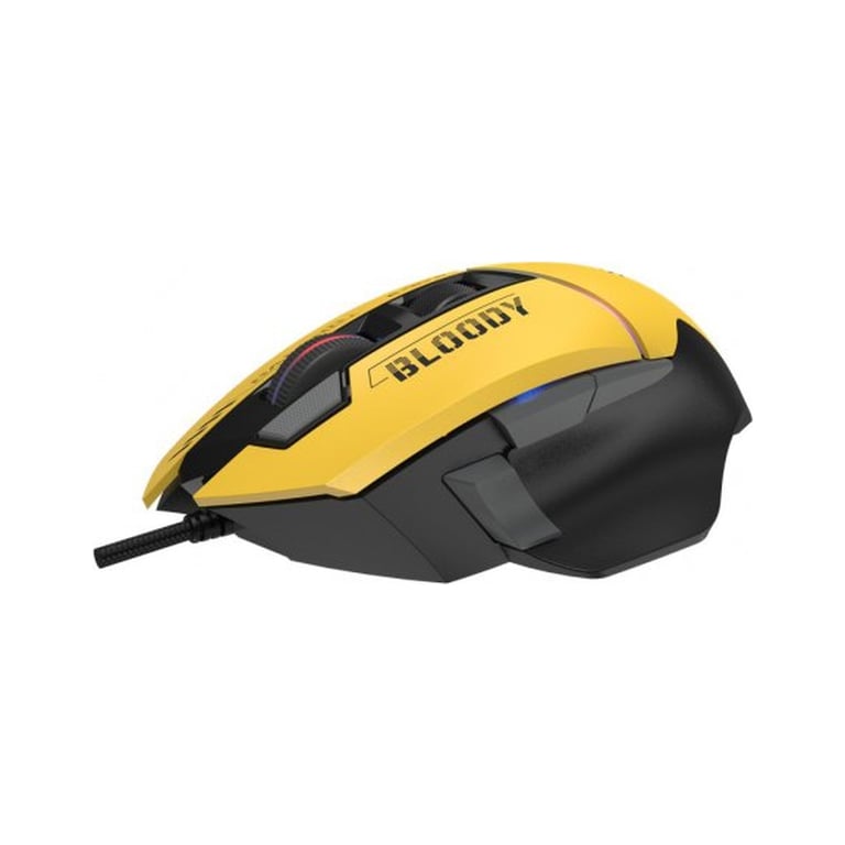 Мишка A4Tech Bloody W95 Ultra USB Yellow/Black (4711421002318) - фото 5