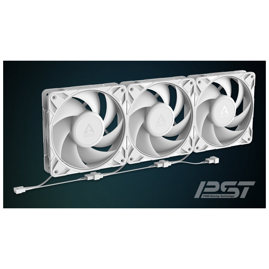 Кулер до корпусу Arctic P12 PRO PST WHITE (ACFAN00308A) - фото 11 Кулер до корпусу Arctic P12 PRO PST WHITE (ACFAN00308A) - фото 11