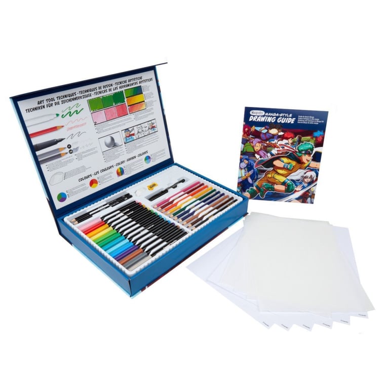 Набір для творчості Crayola Аніме та манга набір для малювання (04-2938) - фото 8