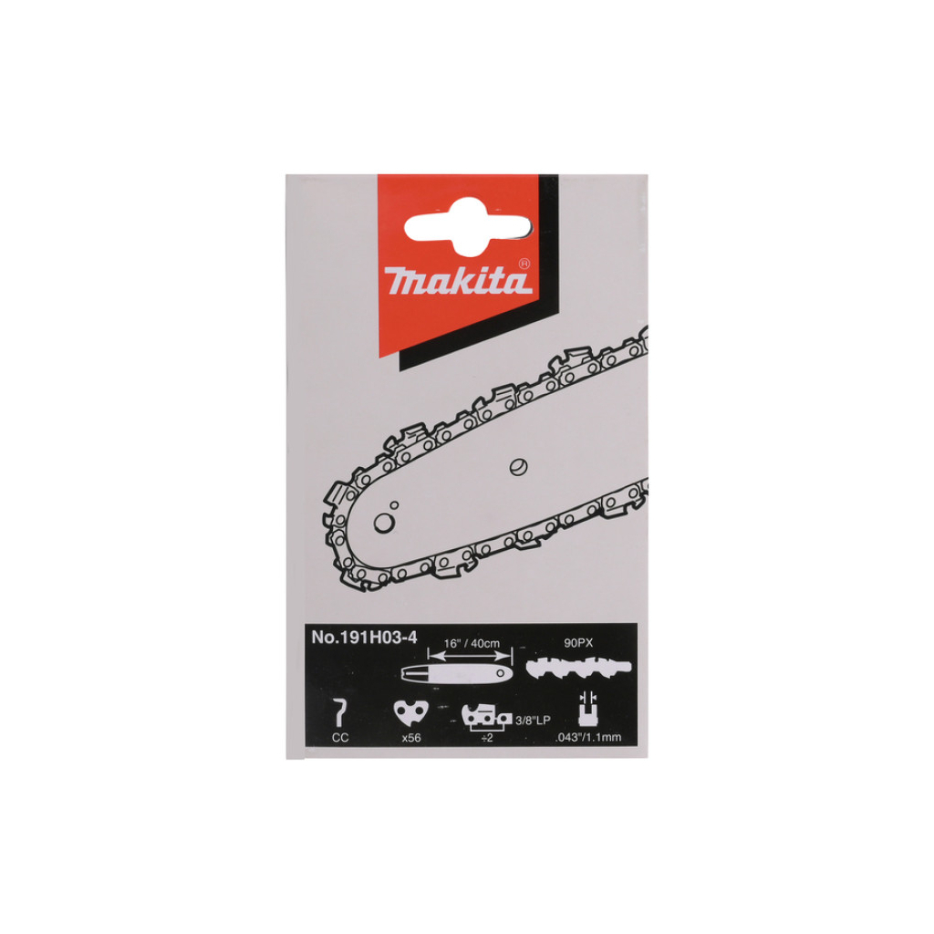 Ланцюг Makita для UC4020A, UC4041A, DUC406, DUC407, UC016G (191H03-4) - фото 3 Ланцюг Makita для UC4020A, UC4041A, DUC406, DUC407, UC016G (191H03-4) - фото 3