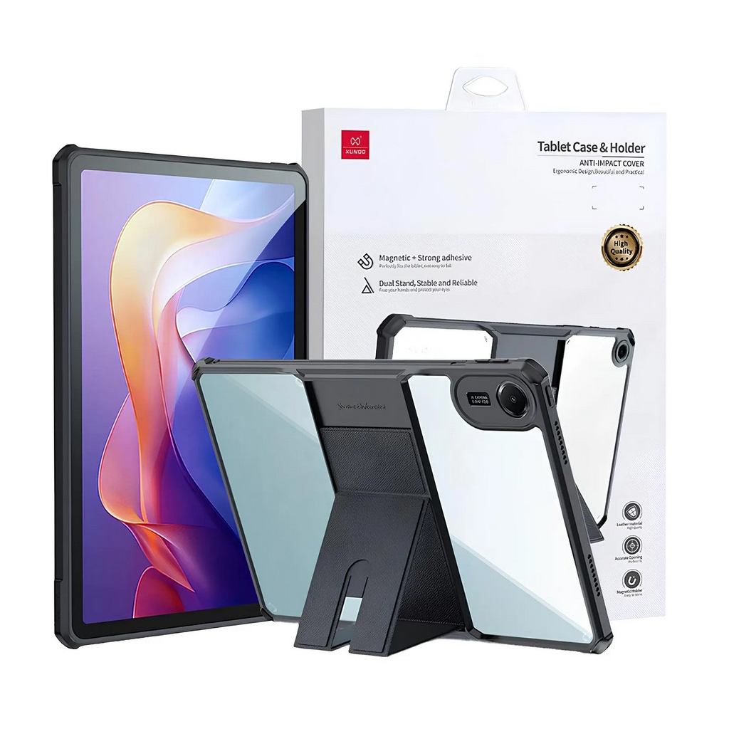 Чохол до планшета BeCover Protected Cover Xundd Stand Xiaomi Redmi Pad 2 11.0" Black (713669) - фото 2 Чохол до планшета BeCover Protected Cover Xundd Stand Xiaomi Redmi Pad 2 11.0" Black (713669) - фото 2