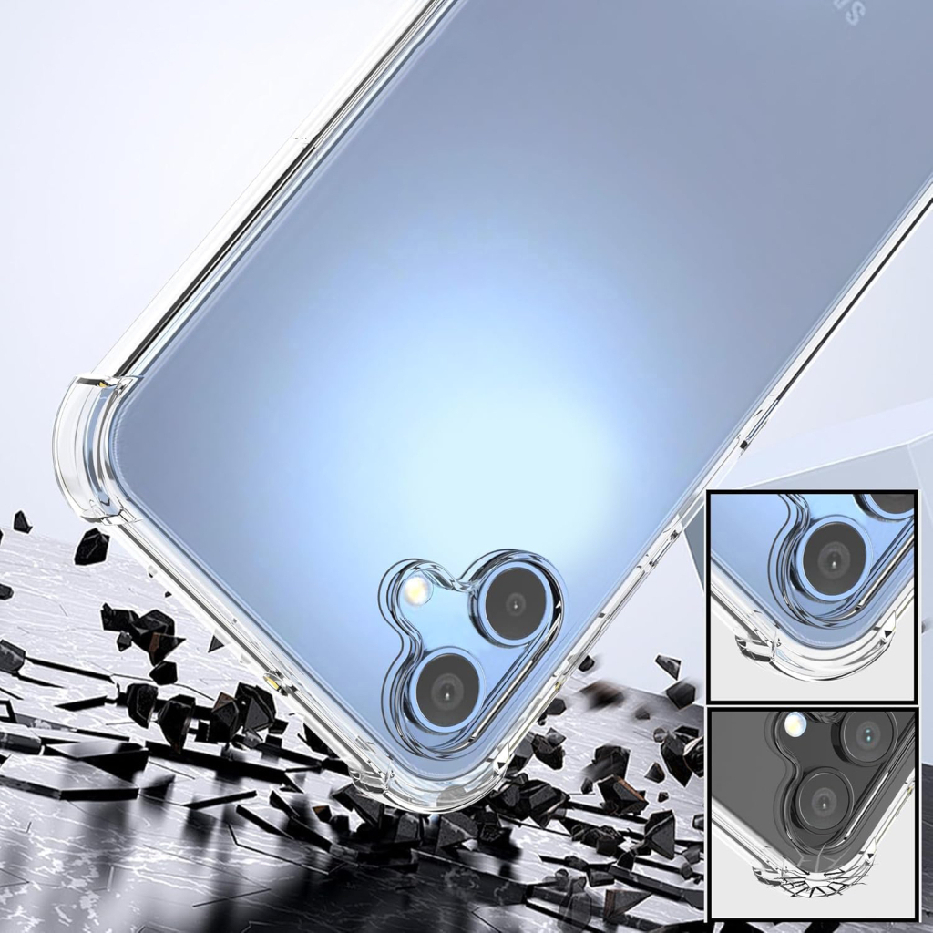 Чохол до мобільного телефона BeCover Anti-Shock Samsung Galaxy A07 SM-A075 Clear (713687) - фото 2 Чохол до мобільного телефона BeCover Anti-Shock Samsung Galaxy A07 SM-A075 Clear (713687) - фото 2