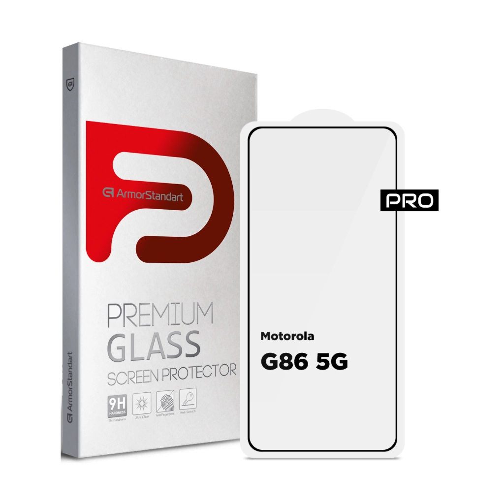 Скло захисне Armorstandart Pro Motorola G86 5G (ARM86587) Скло захисне Armorstandart Pro Motorola G86 5G (ARM86587)