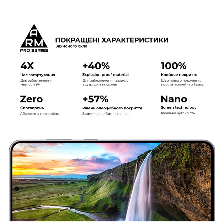 Скло захисне Armorstandart Pro Samsung S25 FE 5G (ARM86149) - фото 5