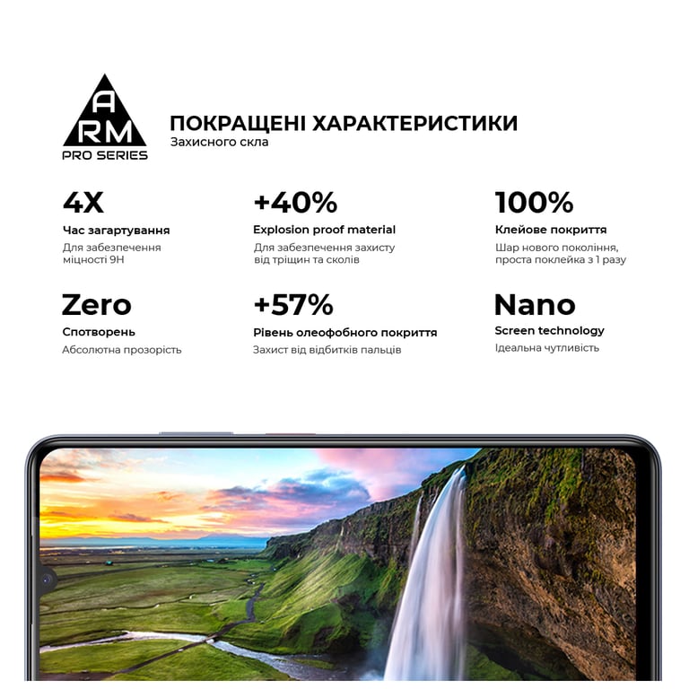 Скло захисне Armorstandart Pro ZTE Nubia V70 Max 4G (ARM86127) - фото 5
