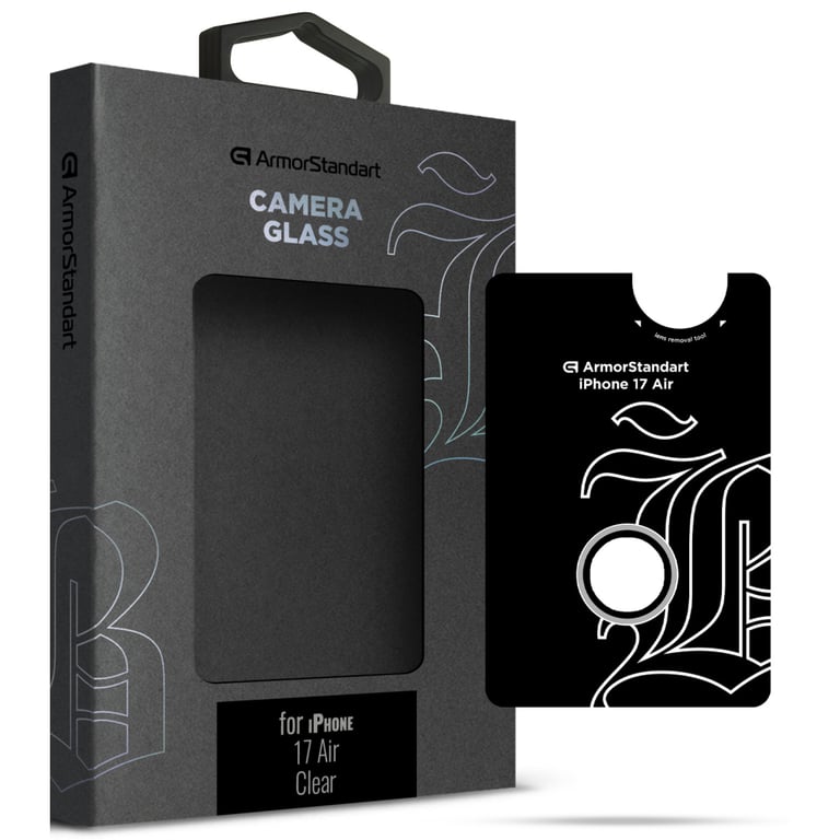 Скло захисне Armorstandart for Camera Supreme BI Apple iPhone 17 Air Transparent (ARM86452)