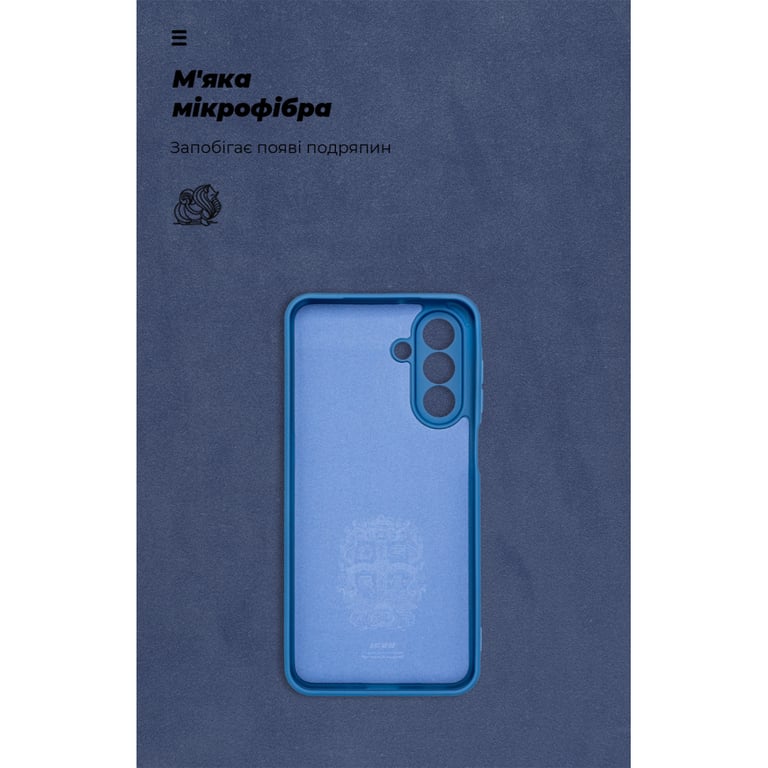 Чохол до мобільного телефона Armorstandart ICON Samsung A17 4G Dark Blue (ARM86775) - фото 4
