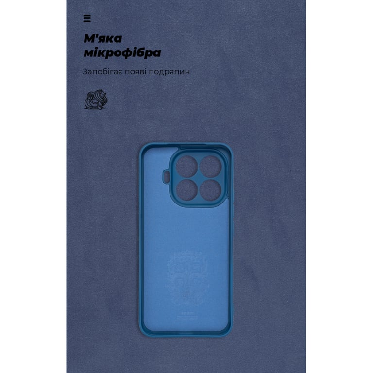 Чохол до мобільного телефона Armorstandart ICON Xiaomi 15T Pro 5G Dark Blue (ARM86990) - фото 4