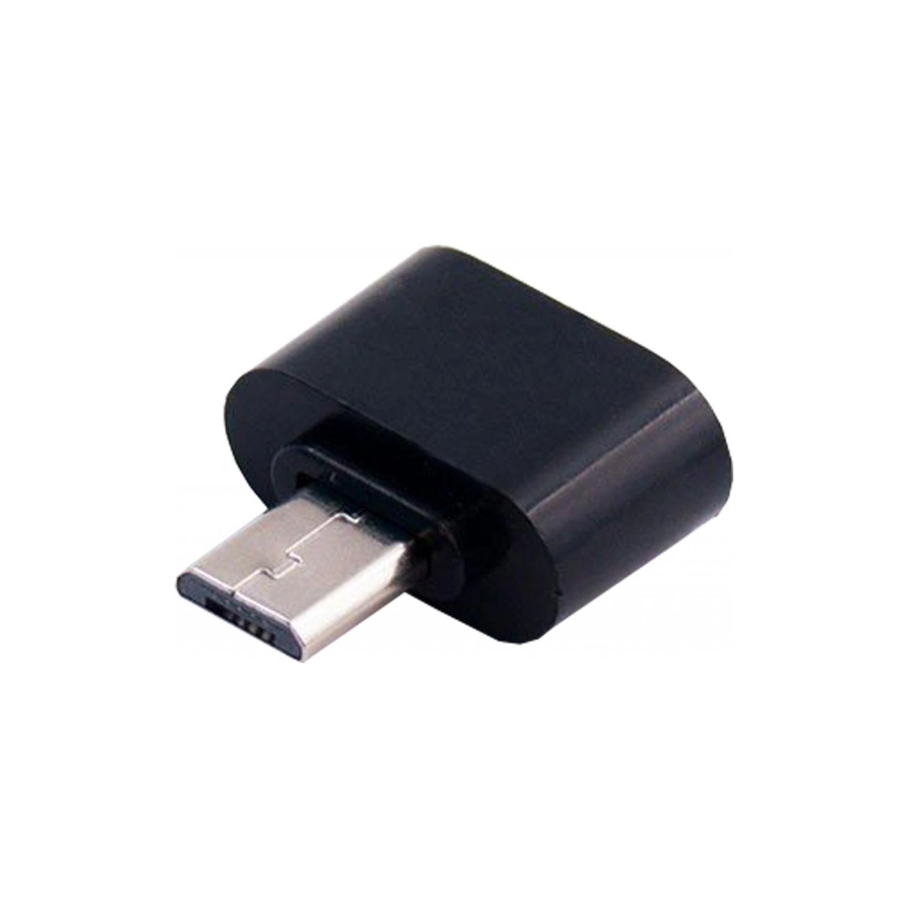 Перехідник OTG USB 2.0 AM to Micro 5P white Dengos (ADP-008-WHITE) Перехідник OTG USB 2.0 AM to Micro 5P white Dengos (ADP-008-WHITE)