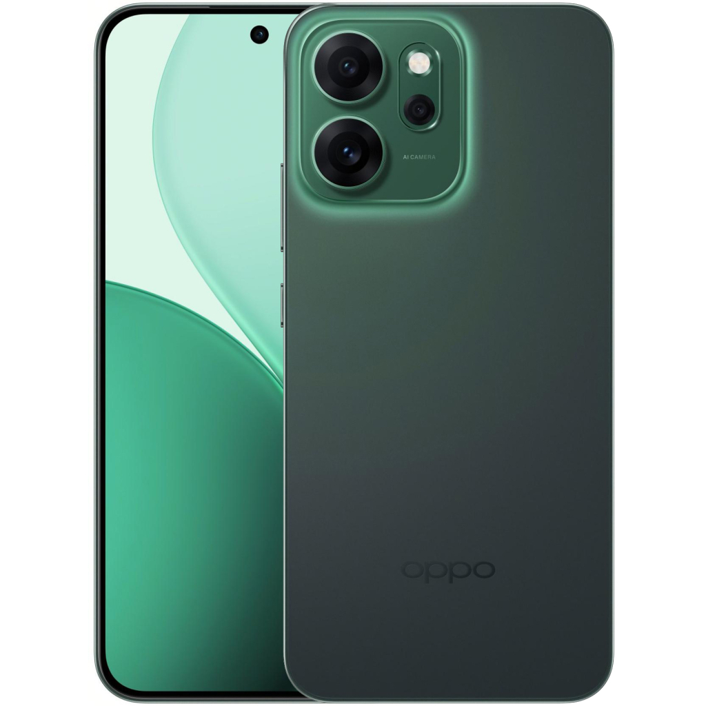 Мобільний телефон Oppo Reno14 F 5G 8/256GB Luminous Green (OFCPH2743 _GREEN _8/256) Мобільний телефон Oppo Reno14 F 5G 8/256GB Luminous Green (OFCPH2743 _GREEN _8/256)