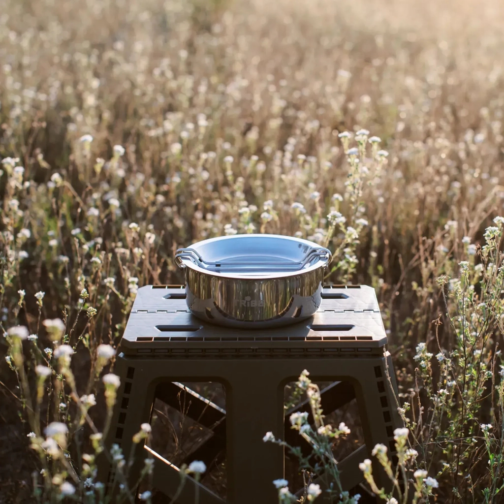 Набір туристичного посуду Tribe Tourist Set 1,2 л сталевий (T-FG-0008-metal) - фото 7 Набір туристичного посуду Tribe Tourist Set 1,2 л сталевий (T-FG-0008-metal) - фото 7