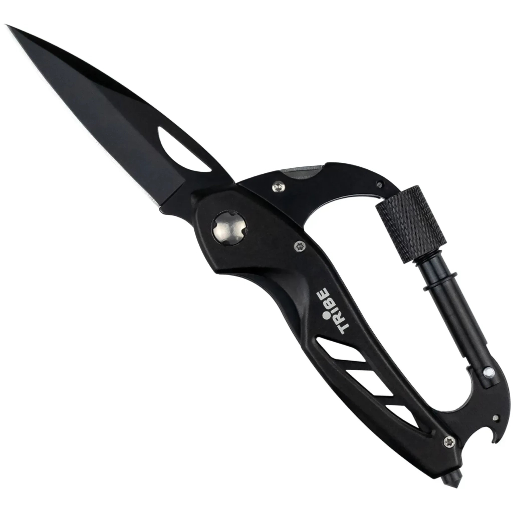Ніж Tribe Carabiner Knife (T-MG-0014-black) Ніж Tribe Carabiner Knife (T-MG-0014-black)