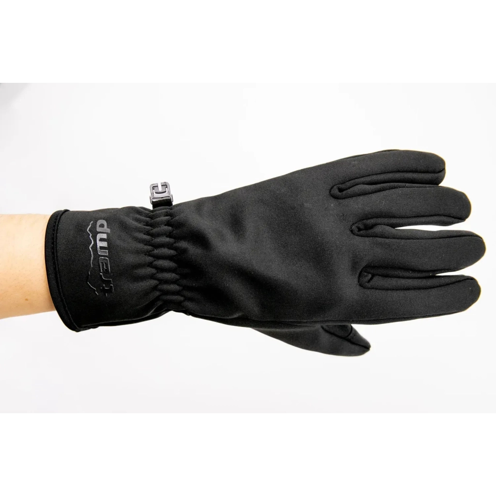 Рукавиці Tramp софтшел чорні XXL (UTRGB-004-XXL) - фото 9 Рукавиці Tramp софтшел чорні XXL (UTRGB-004-XXL) - фото 9
