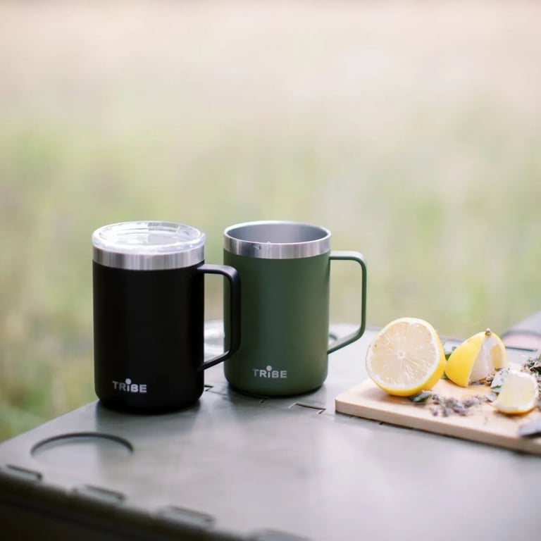 Термокружка Tribe Classic Mug 500 мл black (T-FA-0033-black) - фото 7