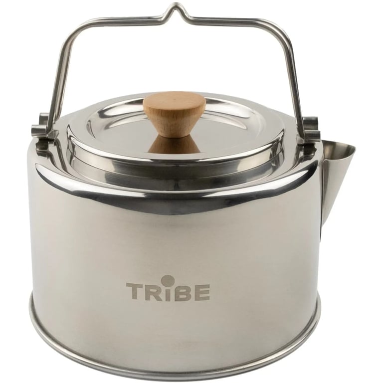 Чайник туристичний Tribe Kettle 1,2 л сталевий (T-FI-0010-metal) - фото 1