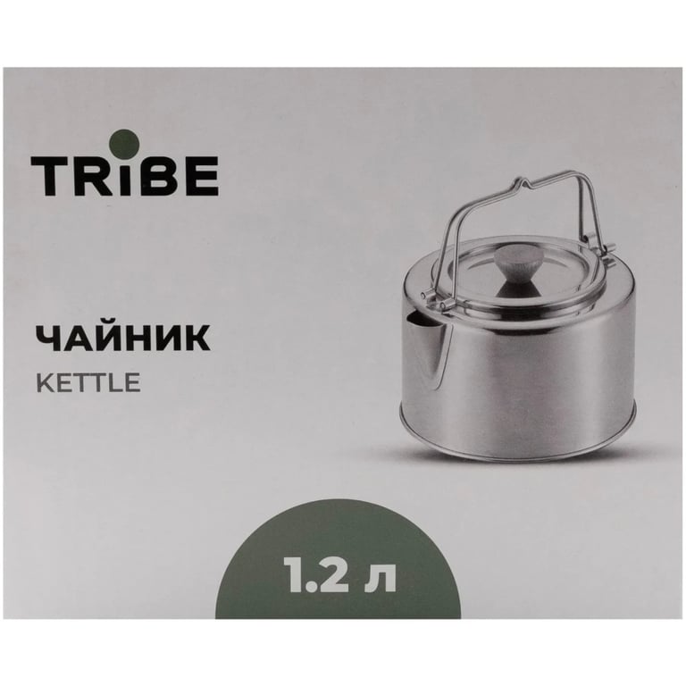 Чайник туристичний Tribe Kettle 1,2 л сталевий (T-FI-0010-metal) - фото 7