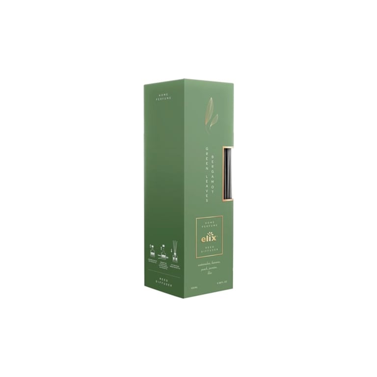 Аромадифузор Elix Green Leaves & Bergamot 100 мл (5902315539457) - фото 2