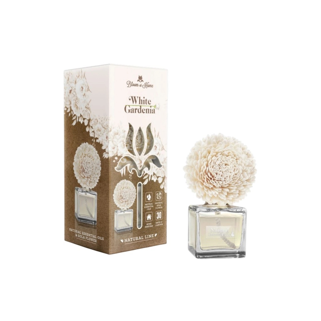 Аромадифузор Elix Квітка з солі White Gardenia 100 мл (5906074152438)