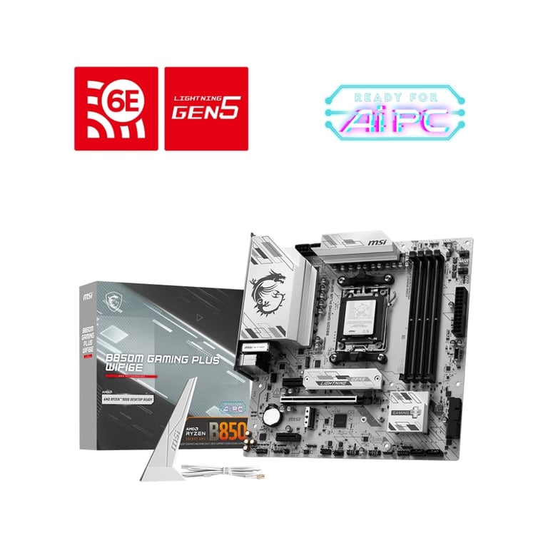 Материнська плата MSI B850M GAMING PLUS WIFI6E - фото 5