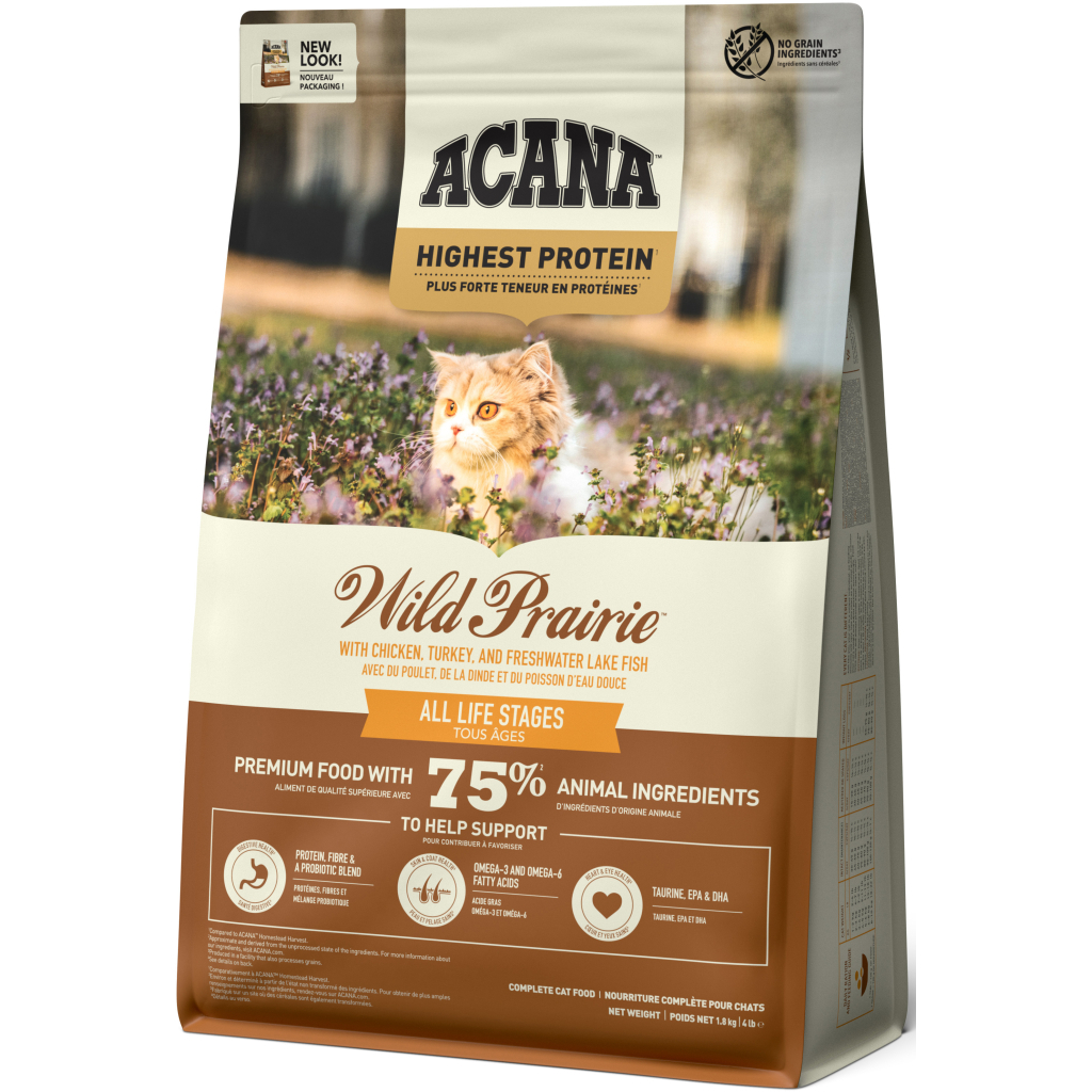 Сухий корм для кішок ACANA Wild Prairie Cat 1.8 кг (0064992714574) Сухий корм для кішок ACANA Wild Prairie Cat 1.8 кг (0064992714574)