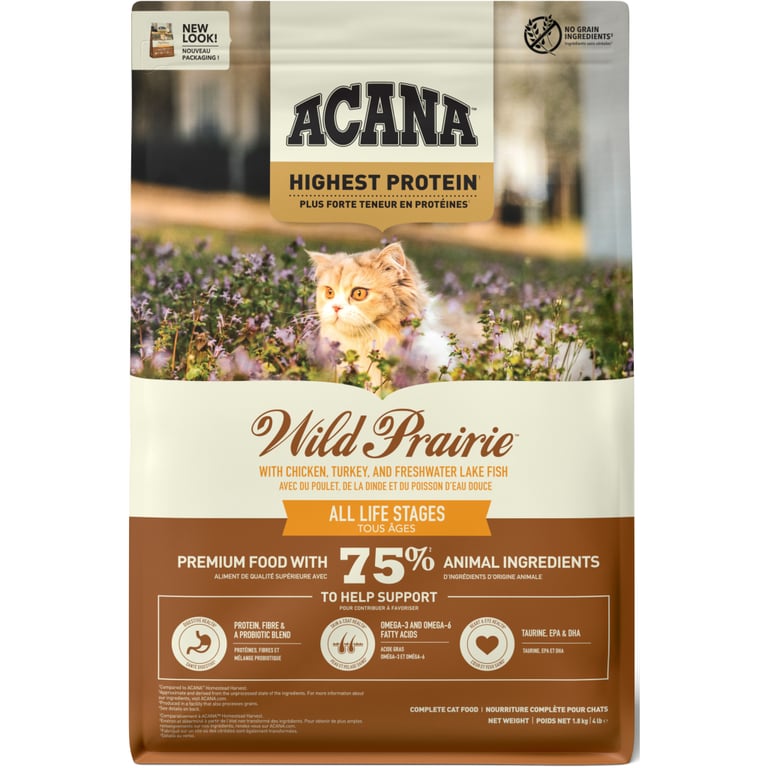 Сухий корм для кішок ACANA Wild Prairie Cat 1.8 кг (0064992714574) - фото 2