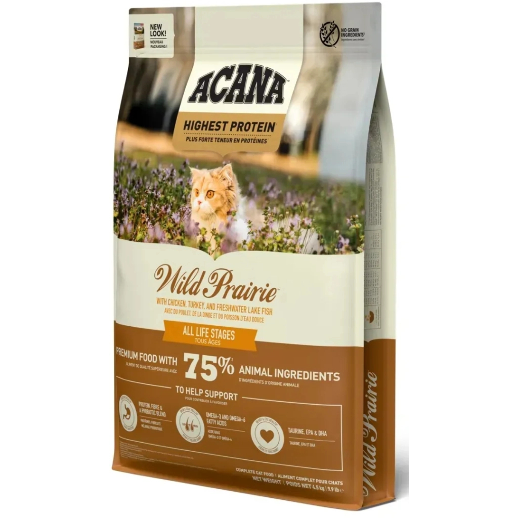 Сухий корм для кішок ACANA Wild Prairie Cat 4.5 кг (0064992714581) Сухий корм для кішок ACANA Wild Prairie Cat 4.5 кг (0064992714581)