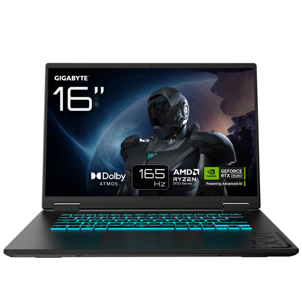 Ноутбук GIGABYTE Gaming A16 (3THK3UA894SD) - фото 1 Ноутбук GIGABYTE Gaming A16 (3THK3UA894SD) - фото 1