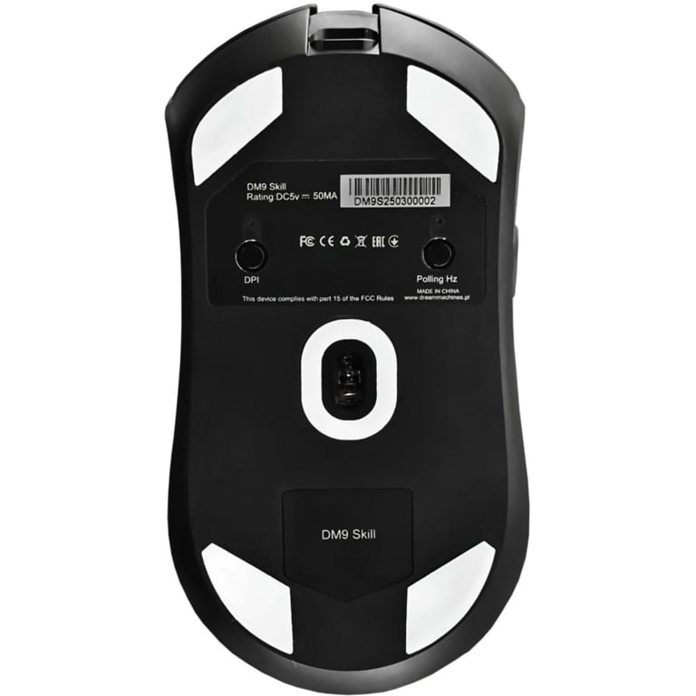 Мишка Dream Machines DM9 Skill 8K Wireless/Bluetooth/USB Black (DM9_Skill_Wireless_8K) - фото 5