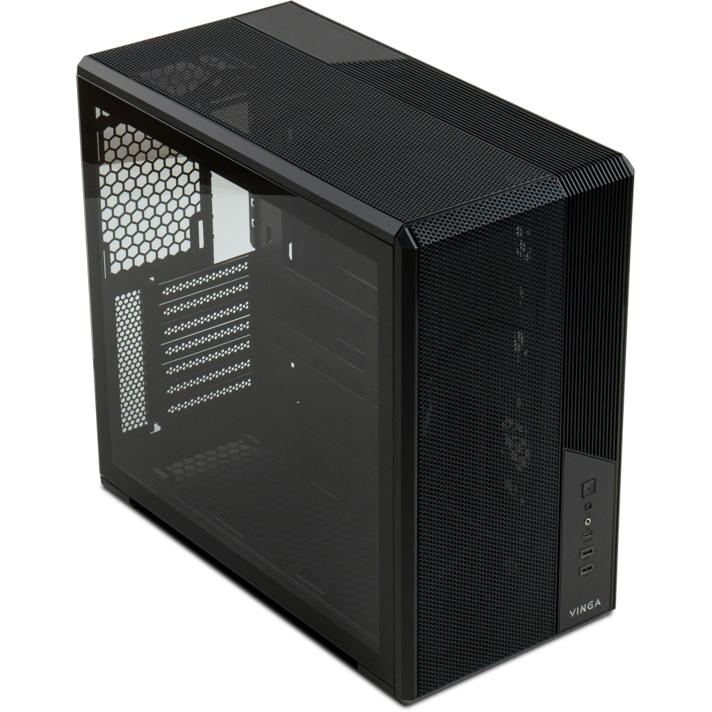 Корпус для ПК Vinga Eclipse Black - фото 3 Корпус для ПК Vinga Eclipse Black - фото 3