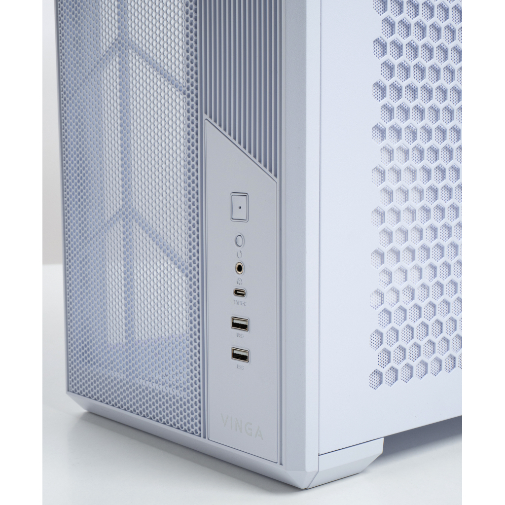 Корпус для ПК Vinga Eclipse White - фото 10 Корпус для ПК Vinga Eclipse White - фото 10