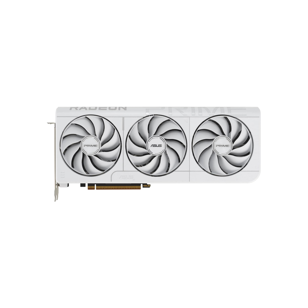 Відеокарта ASUS Radeon RX 9070 XT 16Gb PRIME OC WHITE (PRIME-RX9070XT-O16G-WHITE) Відеокарта ASUS Radeon RX 9070 XT 16Gb PRIME OC WHITE (PRIME-RX9070XT-O16G-WHITE)
