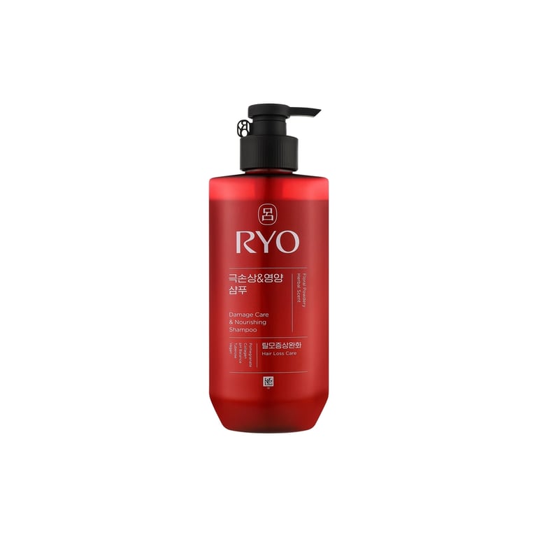 Шампунь Ryo Damage Care & Nourishing Shampoo 480 мл (8809803590297)