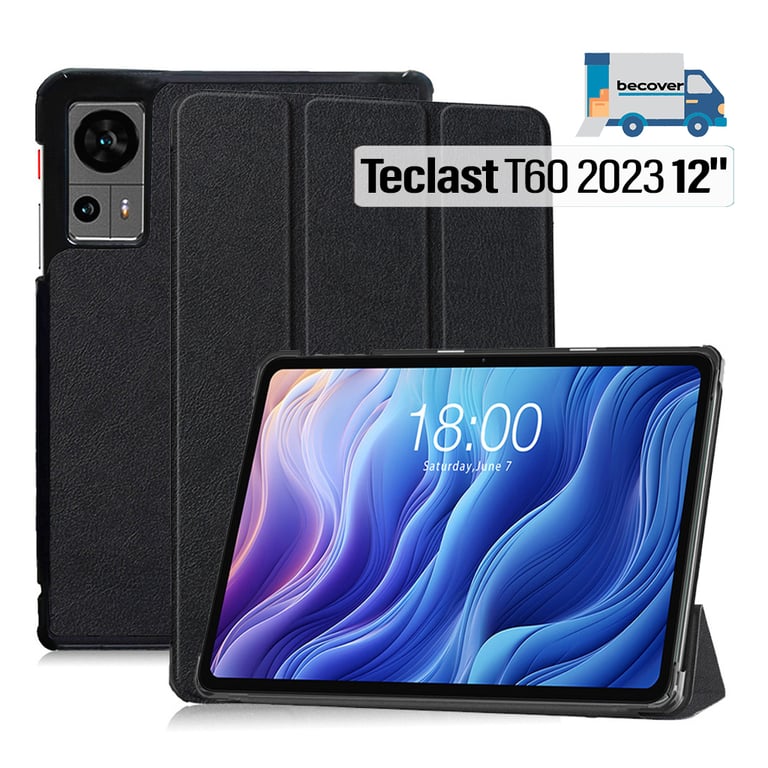 Чохол до планшета BeCover Smart Case Teclast T60 2023 12" Black (713721) - фото 1