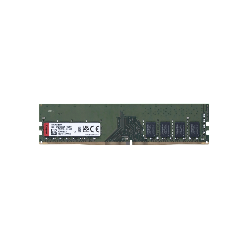 Модуль пам%27яті для комп%27ютера DDR4 8GB 3200 MHz Kingston (KVR32N22S8/8WP) Модуль пам%27яті для комп%27ютера DDR4 8GB 3200 MHz Kingston (KVR32N22S8/8WP)