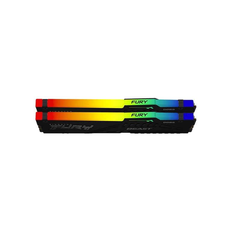 Модуль пам'яті для комп'ютера DDR5 128GB (2x64GB) 5600 MHz Beast RGB Kingston Fury (ex.HyperX) (KF556C40BBAK2-128) - фото 5