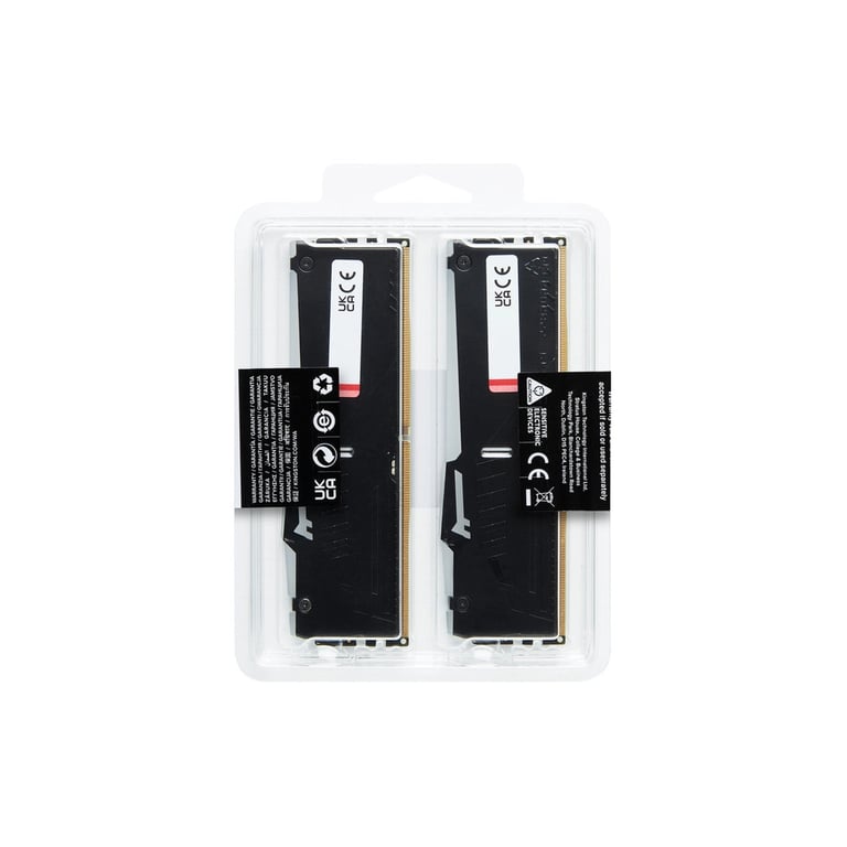 Модуль пам'яті для комп'ютера DDR5 128GB (2x64GB) 5600 MHz Beast RGB Kingston Fury (ex.HyperX) (KF556C40BBAK2-128) - фото 8