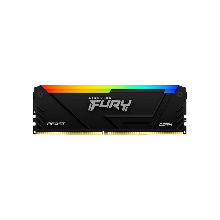 Модуль пам'яті для комп'ютера DDR4 16GB (2x8GB) 3200 MHz Beast Black Kingston Fury (ex.HyperX) (KF432C16BB2AK2/16WP) - фото 3