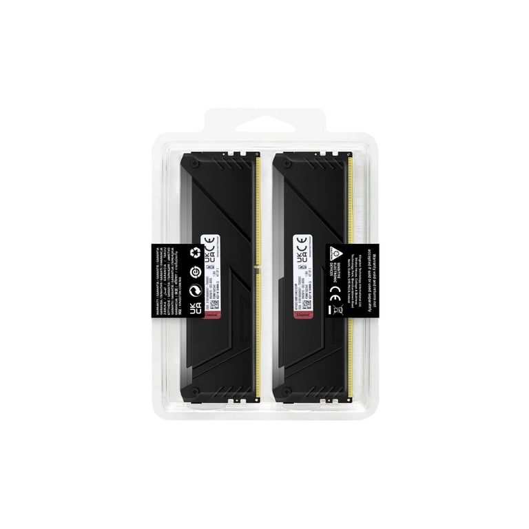 Модуль пам'яті для комп'ютера DDR4 32GB (2x16GB) 3200 MHz Beast RGB Black Kingston Fury (ex.HyperX) (KF432C16BB12AK2/32WP) - фото 6