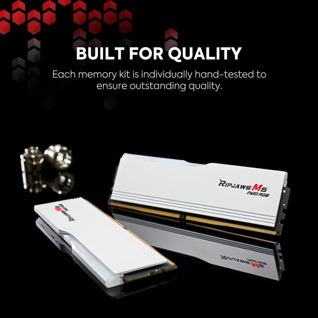 Модуль пам'яті для комп'ютера DDR5 32GB (2x16GB) 6000 MHz Trident Z5 Neo RGB Black G.Skill (F5-6000J2836G16GX2-TZ5NR) - фото 6 Модуль пам'яті для комп'ютера DDR5 32GB (2x16GB) 6000 MHz Trident Z5 Neo RGB Black G.Skill (F5-6000J2836G16GX2-TZ5NR) - фото 6