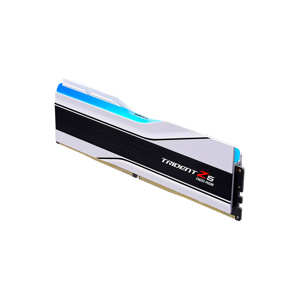 Модуль пам'яті для комп'ютера DDR5 32GB (2x16GB) 6000 MHz Trident Z5 Neo RGB Matte White G.Skill (F5-6000J2836G16GX2-TZ5NRW) - фото 4 Модуль пам'яті для комп'ютера DDR5 32GB (2x16GB) 6000 MHz Trident Z5 Neo RGB Matte White G.Skill (F5-6000J2836G16GX2-TZ5NRW) - фото 4