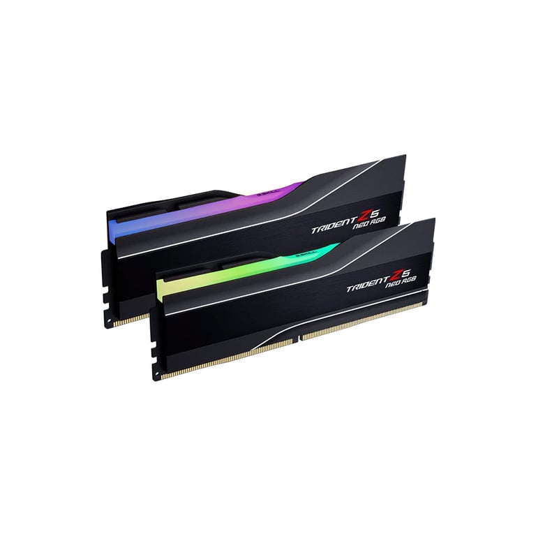 Модуль пам'яті для комп'ютера DDR5 32GB (2x16GB) 6400 MHz Trident Z5 Neo RGB Black G.Skill (F5-6400J3239G16GX2-TZ5NR) - фото 1